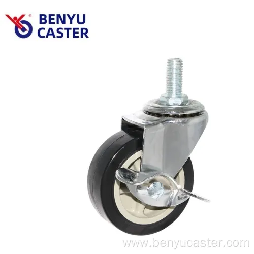 1.5/2/2.5/3 Inch Light-Duty PU Chair Wheel